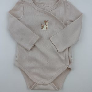 Body croisé rose – Sergent Major – 6 mois (68 cm)