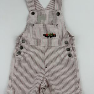 Salopette rayée brodée – DPAM – 6 mois (67 cm)