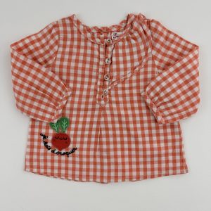 Blouse à carreaux – DPAM - 3 mois (60 cm)
