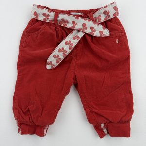 Pantalon en velours doublé – Obaïbi – 12 mois (74 cm)