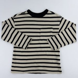 Tee-shirt rayé manches longues – H&M – 5/6 ans (110/116 cm)