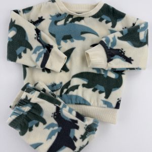 Pyjama polaire dragons – Kiabi – 18 mois (77/82 cm)