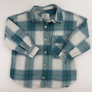 Chemise à carreaux (ou surchemise) – Zara – 8 ans (128 cm)