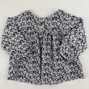 Blouse fleurie – Jacadi – 6 mois (67 cm)