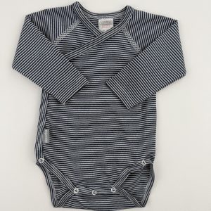Body à rayures croisé – Absorba – 6 mois (68 cm)
