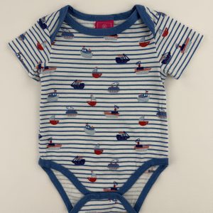 Body rayé bateaux – Françoise Saget – 6 mois