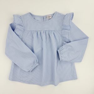 Blouse rayée à volants – Tape à l’œil – 6 ans (116 cm)