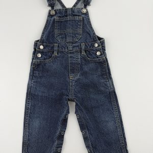 Salopette en jean – Petit Bateau – 12 mois (74 cm)
