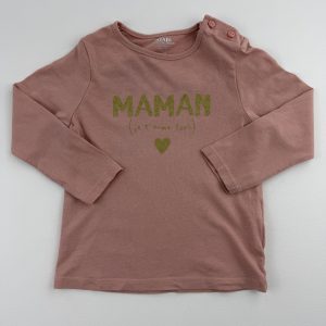 Tee-shirt manches longues – Kiabi – 18 mois (77/82 cm)