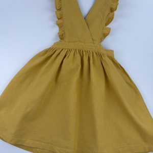 Robe salopette moutarde – Filou & Friends – 7 ans