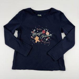 Tee-shirt manches longues Noël – Kiabi – 4 ans (98/107 cm)