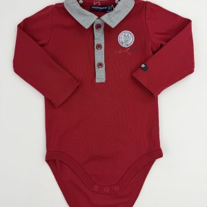 Body polo rouge – Sergent Major – 9 mois (71 cm)