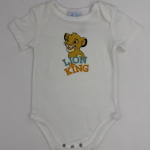 Body blanc imprimé Simba – Disney – 9 mois