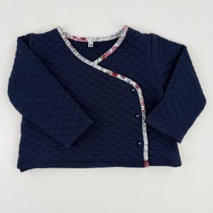 Gilet matelassé à manches longues – 12 mois