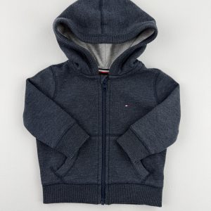 Gilet à capuche gris – Tommy Hilfiger – 12 mois (74 cm)