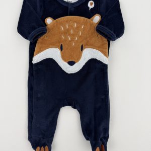 Pyjama velours renard – Gémo – 1 mois