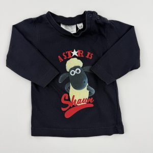 Tee-shirt manches longues Shaun le mouton – 3 mois (59 cm)