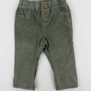 Pantalon en velours vert – Tape à l’œil – 18 mois (80 cm)