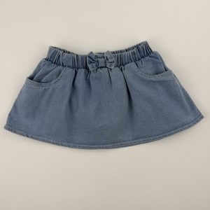 Jupe denim avec culotte intégrée – Tex – 12 mois