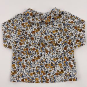 Blouse fleurie multicolore – 12 mois
