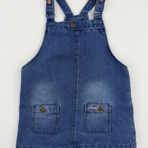 Robe salopette en jean – Creeks – 12 mois