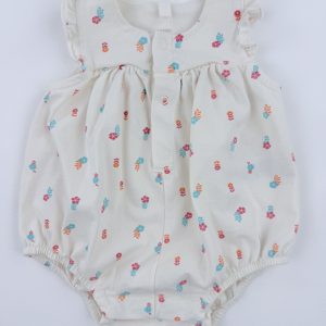 Barboteuse imprimée fleurs – Petit Bateau – 3 mois (60 cm)