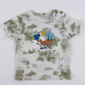 Tee-shirt imprimé kaki – Creeks – 6 mois