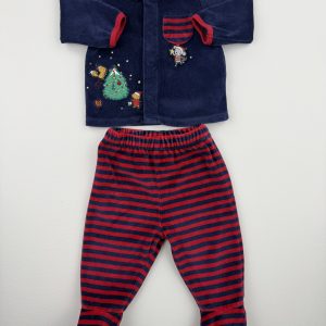 Pyjama velours thème Noël - Sergent Major - 6 mois (68 cm)