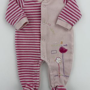 Pyjama velours rose – Gémo – Naissance
