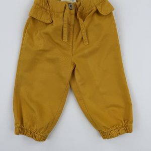 Pantalon souple moutarde – Orchestra – 9 mois (71 cm)