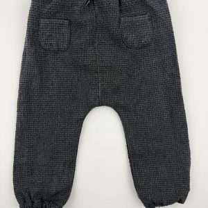Pantalon doublé gris texturé – Kiabi – 18 mois (77/82 cm)