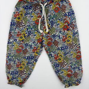 Pantalon souple fleuri – Bout’chou – 12 mois