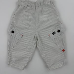 Pantalon léger rayé – Sucre d’Orge – 3 mois (60 cm)