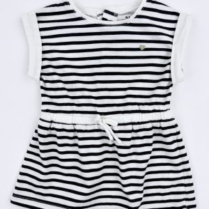 Robe rayée noir et blanc – Kiabi – 3 mois (56/62 cm)