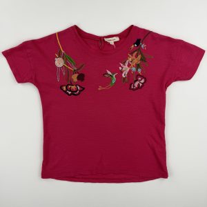 Tee-shirt brodé rose – Catimini – 6 ans (116 cm)