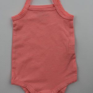 Body débardeur rose fluo – Tape à l’œil – 0 mois (50 cm)