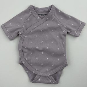 Body croisé violet – Vertbaudet – Naissance (50 cm)