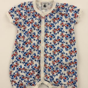 Combinaison fleurie – Petit Bateau – 3 mois (60 cm)
