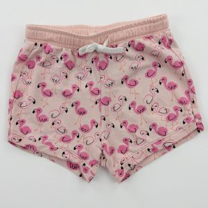 Short flamants roses – H&M – 86 cm