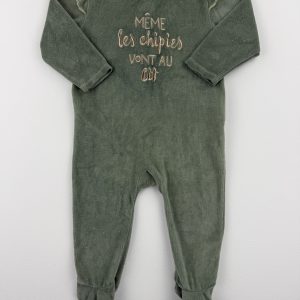 Pyjama velours - Gémo – 12 mois