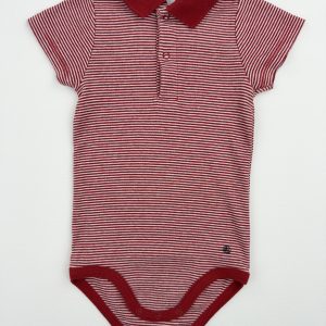 Body polo manches courtes – Petit Bateau – 12 mois (74 cm)