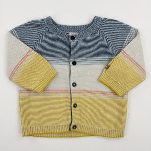 Gilet en maille multicolore – Catimini – 6 mois (68 cm)