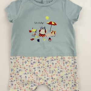 Combinaison courte “Paulo à la plage” – Sergent Major – 24 mois (86 cm)