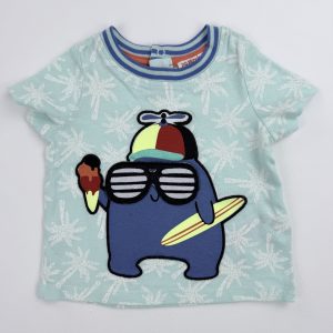 Tee-shirt imprimé tropical – Du Pareil au Même – 3 mois (59 cm)
