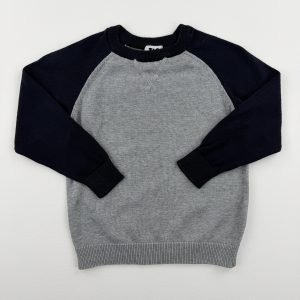 Pull fin bicolore – Tape à l’œil – 2/3 ans (86-96 cm)