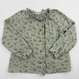 Blouse en gaze de coton fleurie – Vertbaudet – 6 ans (116 cm)