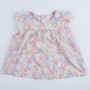 Blouse fleurie légère – Bout’chou – 9 mois