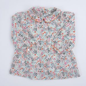 Blouse fleurie – Cyrillus – 3 mois (60 cm)