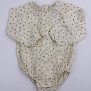 Body structuré fleuri – Zara – 6/9 mois (74 cm)