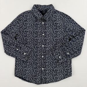 Chemise imprimée bleu marine – Kiabi – 6 ans (114/119 cm)